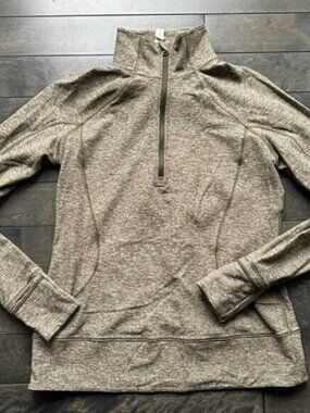 Lululemon Half Zip Rulu Pullover Top